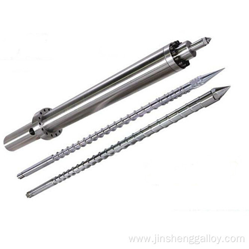 Bimetallic Screw And Barrel For Injection Moulding Machine